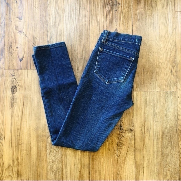 J Brand Pencil Slim Stretch Jeans in Ink Dark Rinse - Picture 8 of 9
